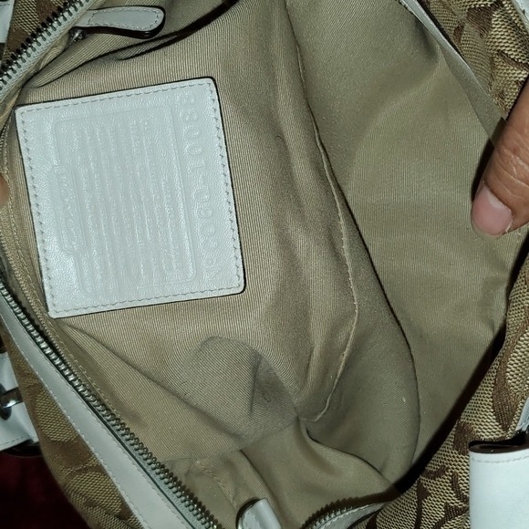 Coach Printed Logo Satchel